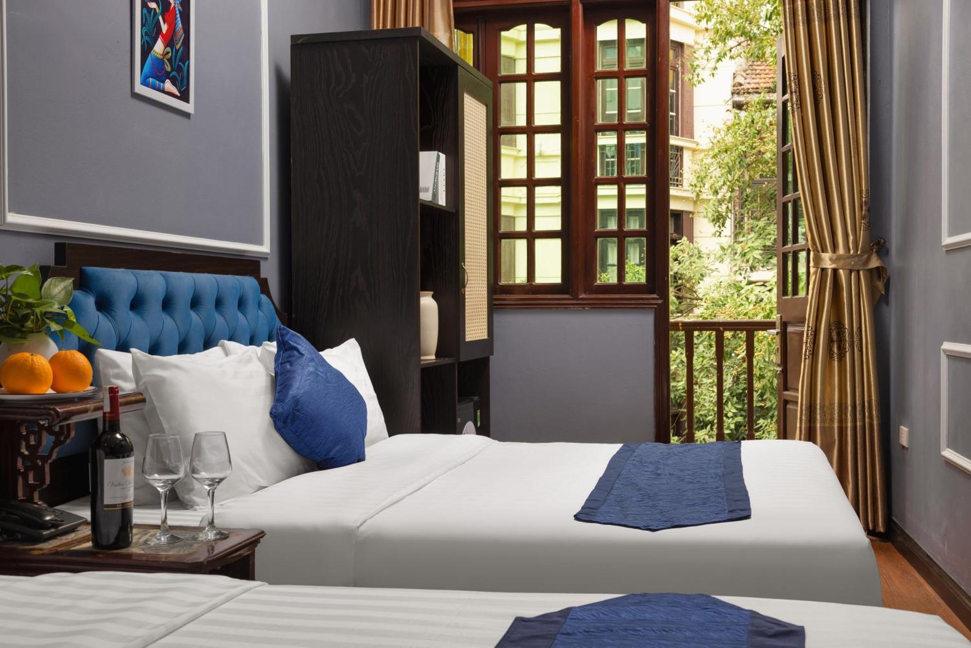 Amanda Boutique Hotel & Travel ハノイ市 エクステリア 写真